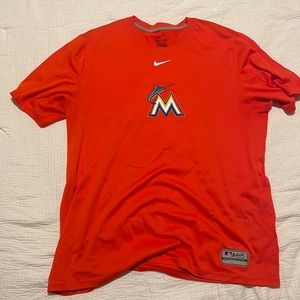 Miami Marlins Nike DRI-FIT tee